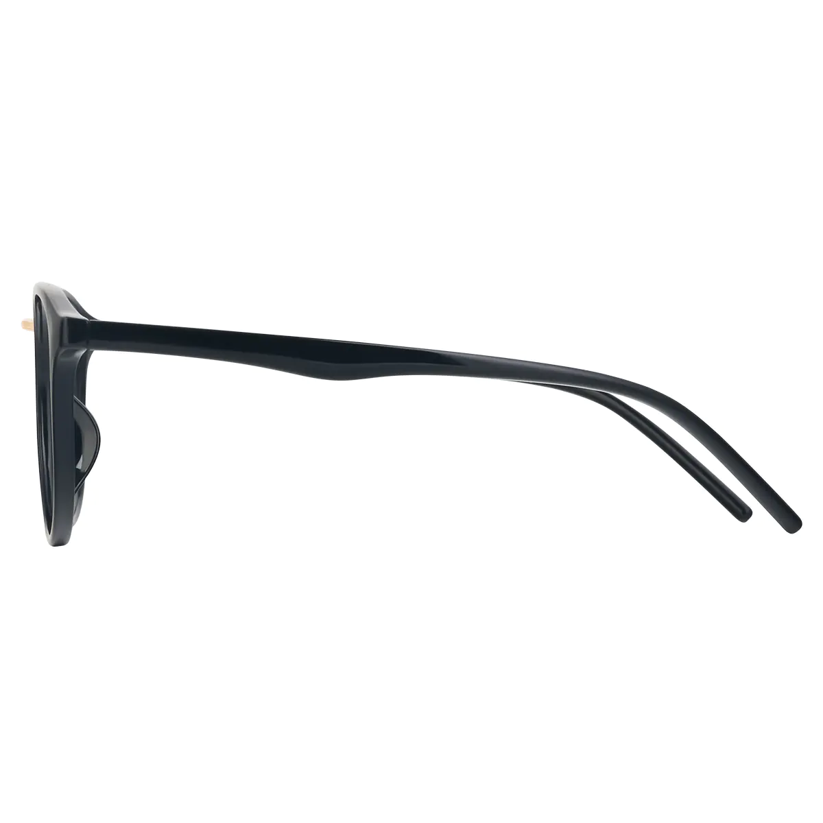 Round Black Eyeglasses