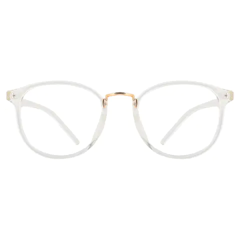 Round Clear Eyeglasses
