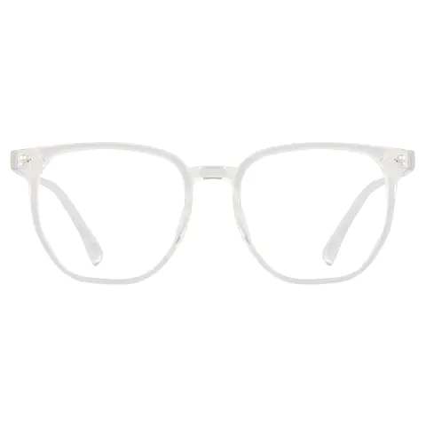 Square Clear Eyeglasses