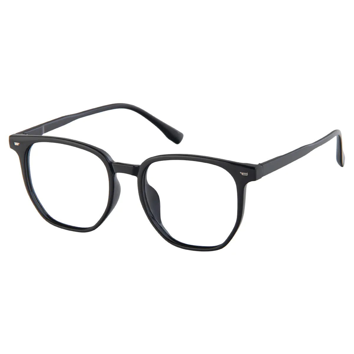 Square Black Eyeglasses