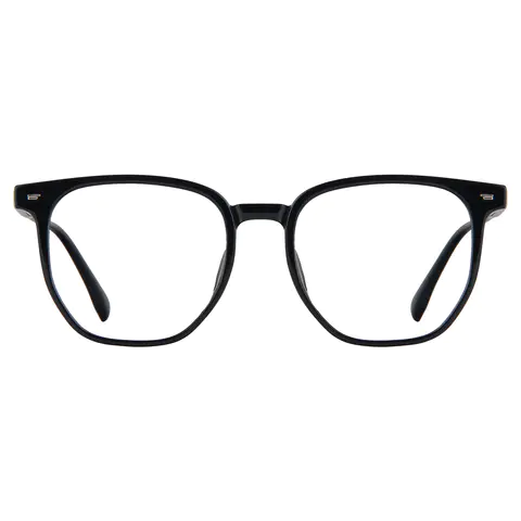 Square Black Eyeglasses