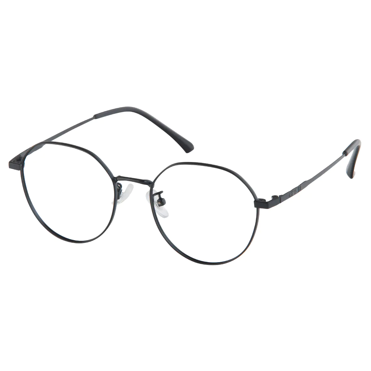 Round Black Eyeglasses