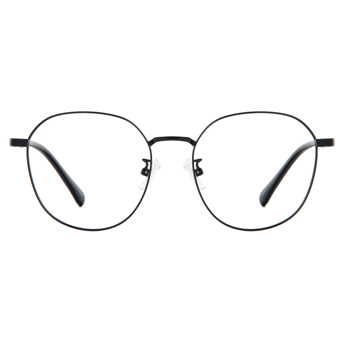 Round Black Eyeglasses