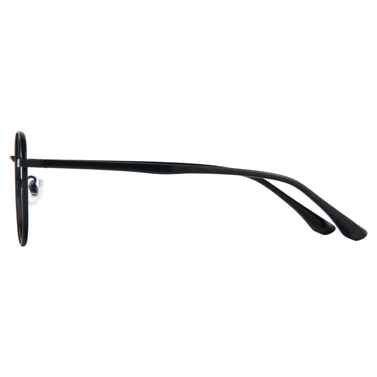Round Black Eyeglasses