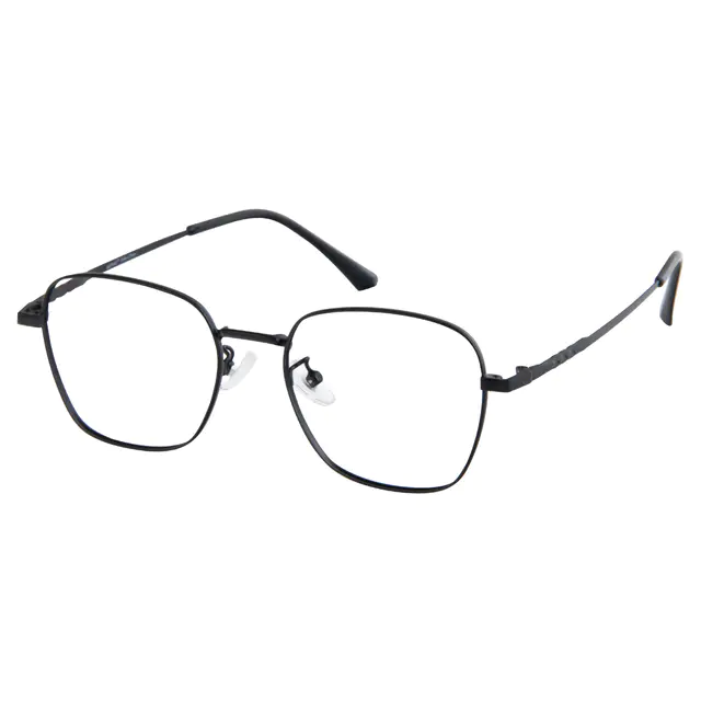 Square Black Eyeglasses