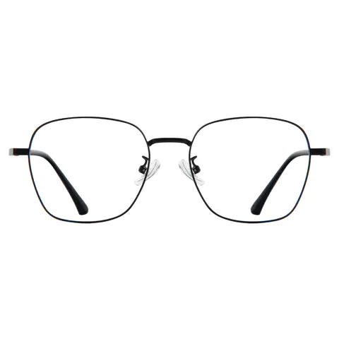 Square Black Eyeglasses