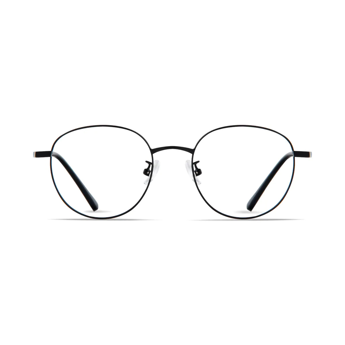 Round Black Eyeglasses