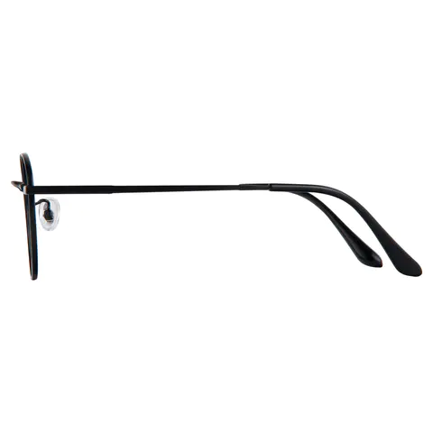 Round Black Eyeglasses