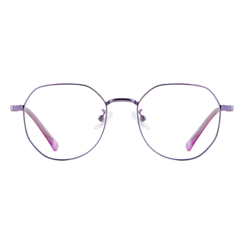 Square Purple Reading Glasses