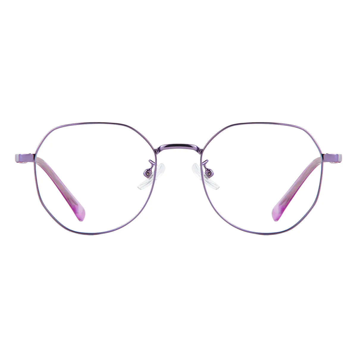 Square Purple Reading Glasses