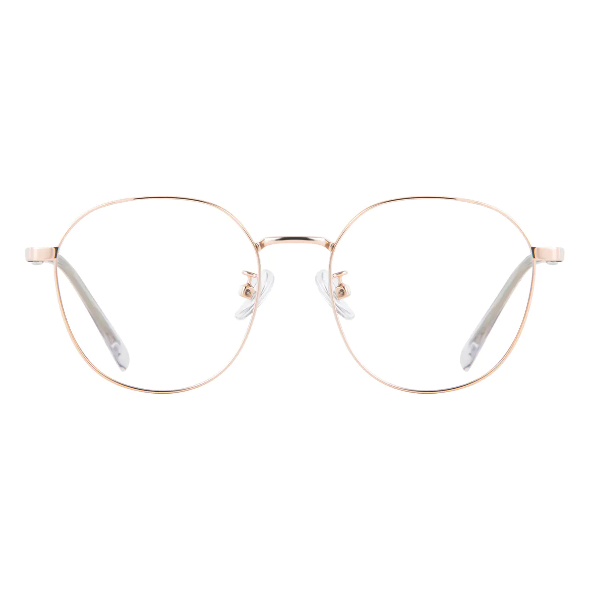 Square Gold Eyeglasses