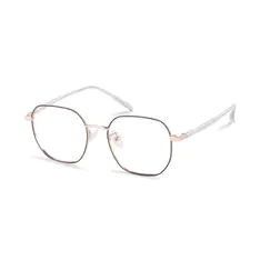 Square Black/Gold Eyeglasses