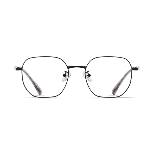 Square Black Eyeglasses