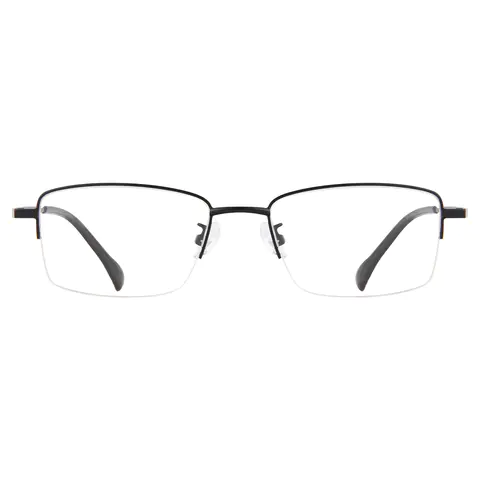 Rectangle Black Eyeglasses