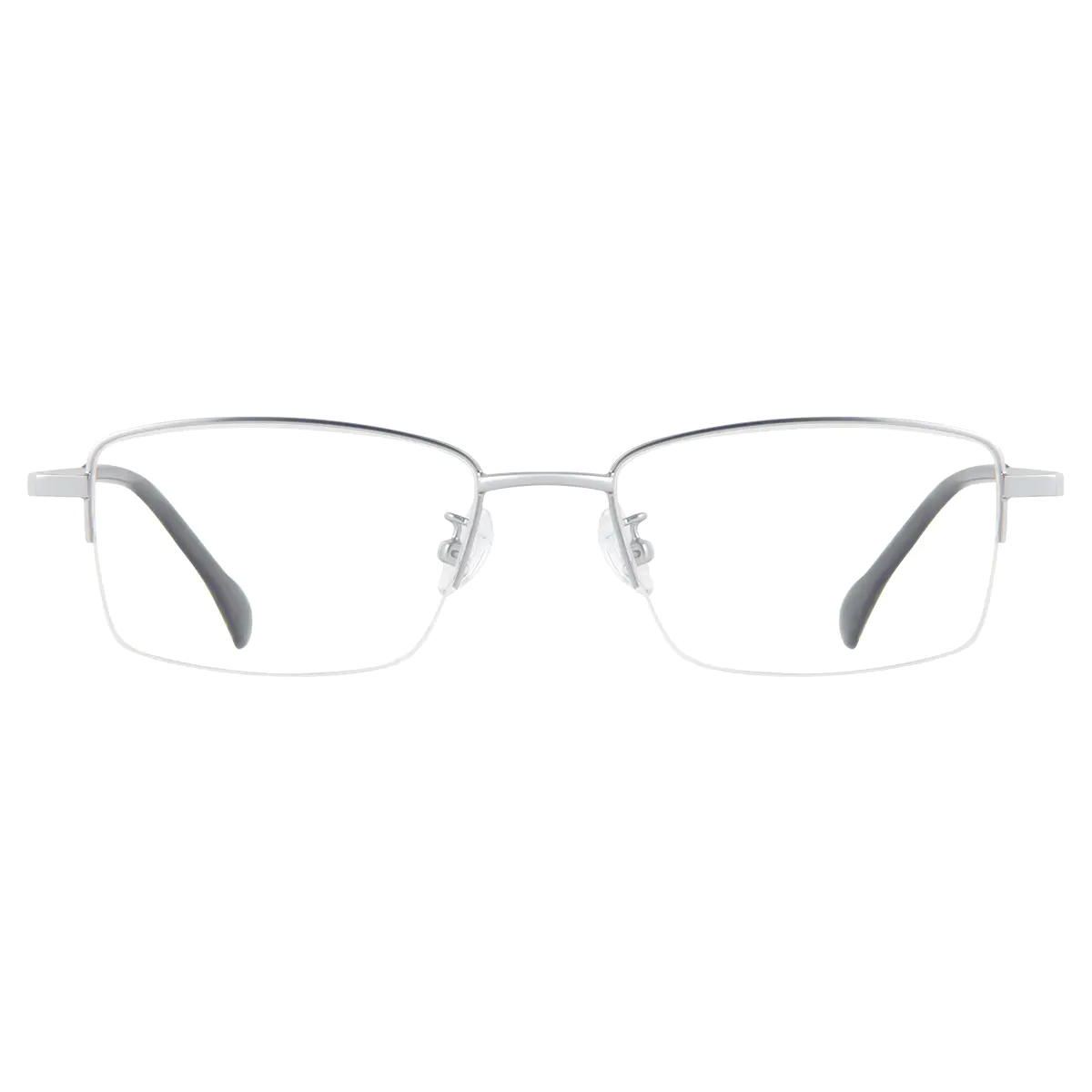 Rectangle Silver Eyeglasses