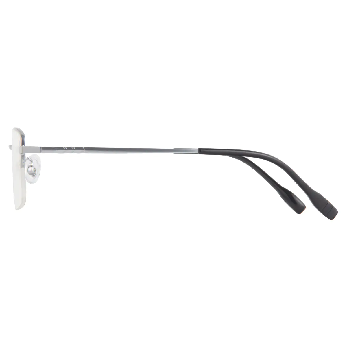 Rectangle Silver Eyeglasses