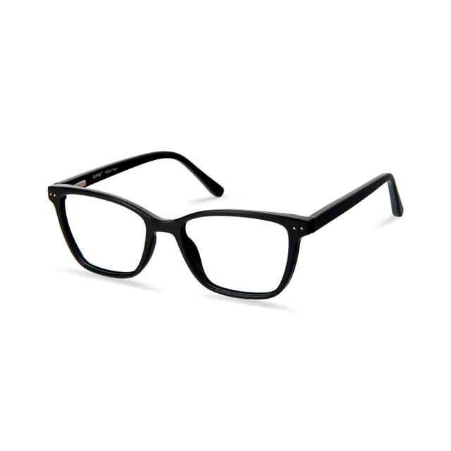 Rectangle Black Eyeglasses