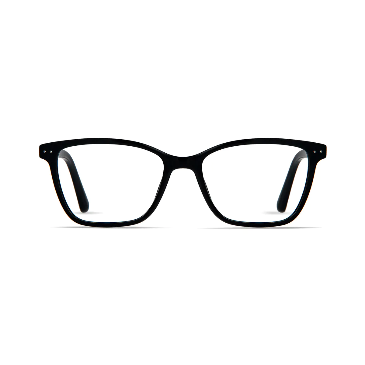 Rectangle Black Eyeglasses