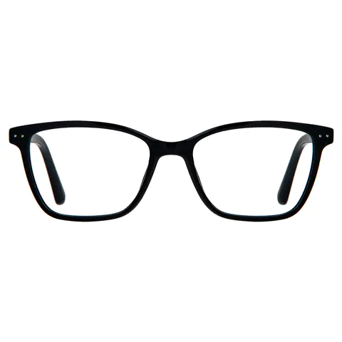 Rectangle Black Eyeglasses