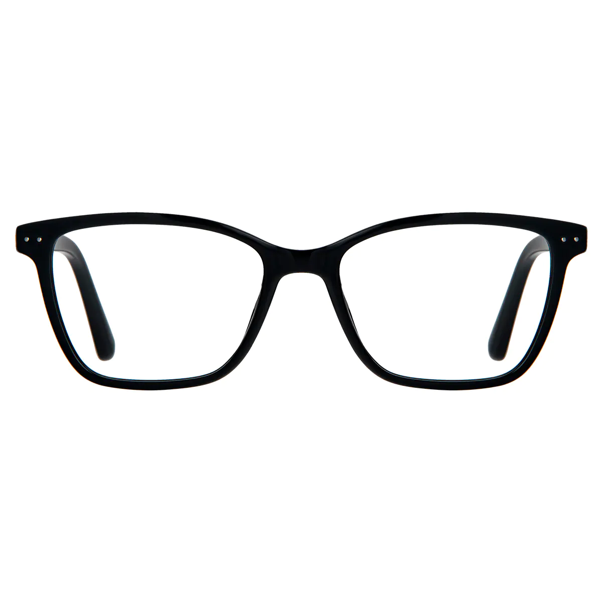 Rectangle Black Eyeglasses