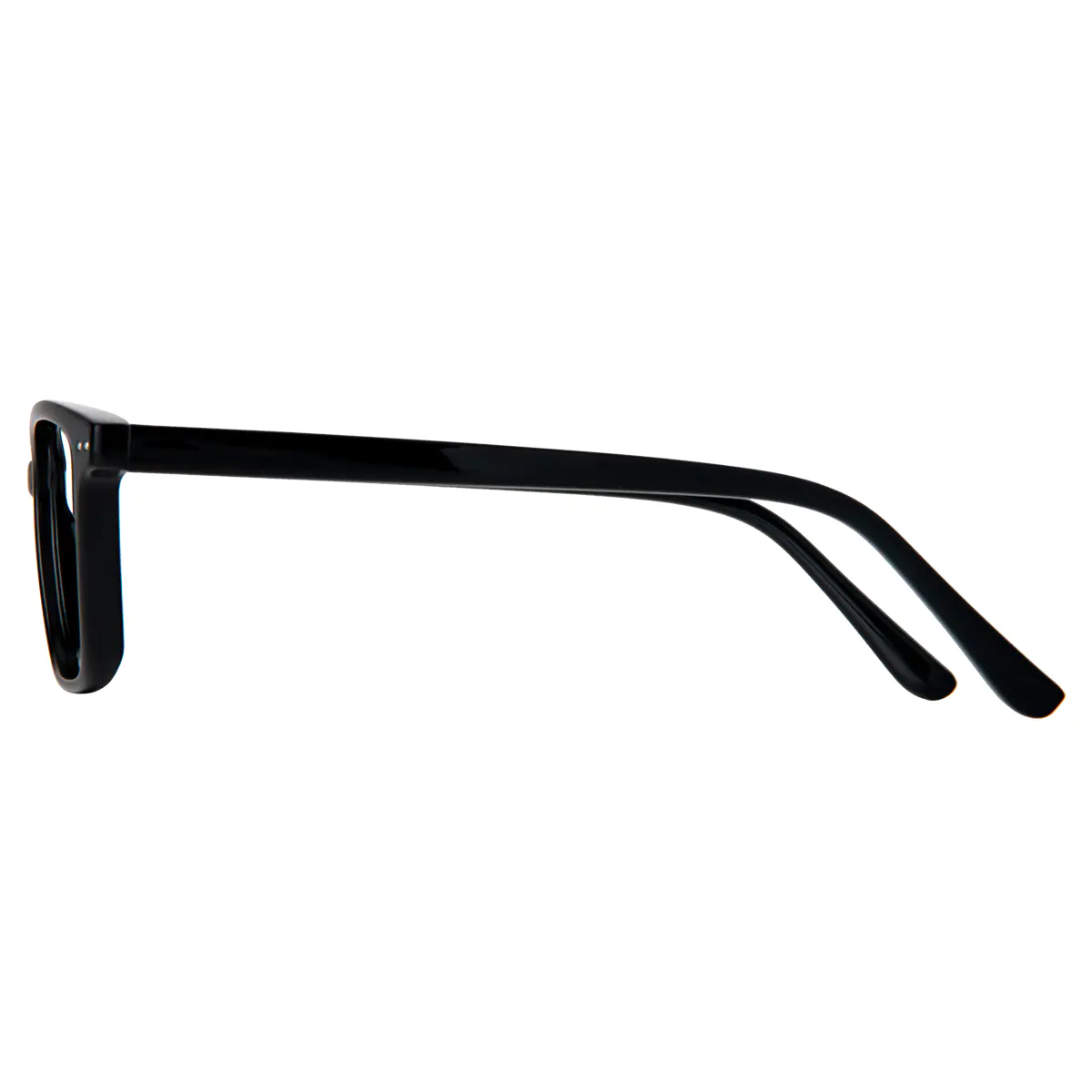 Rectangle Black Eyeglasses