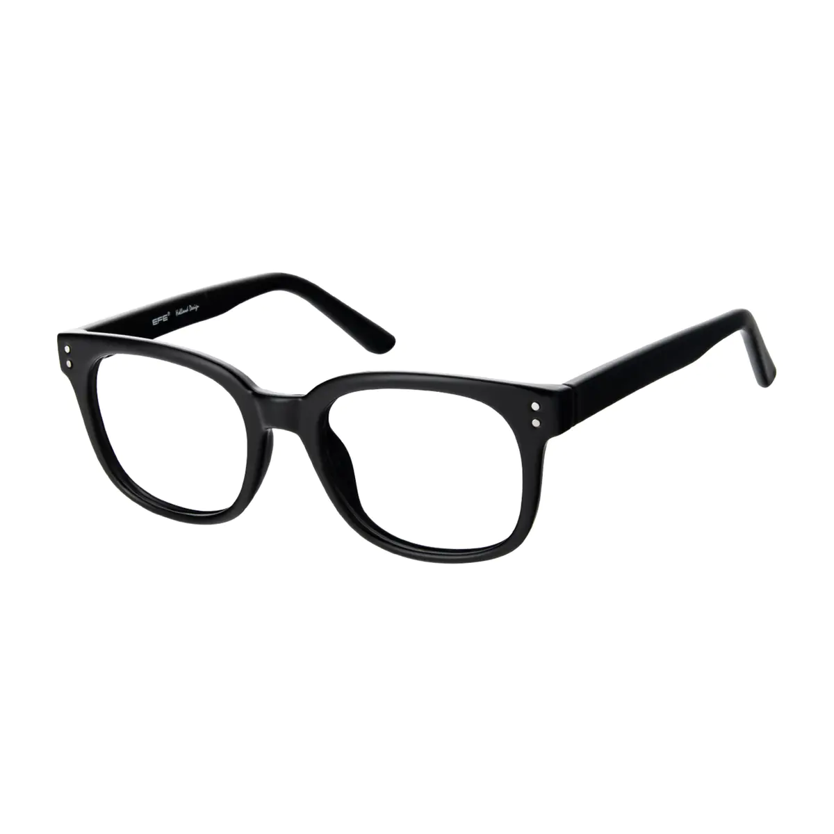 Square Black Eyeglasses