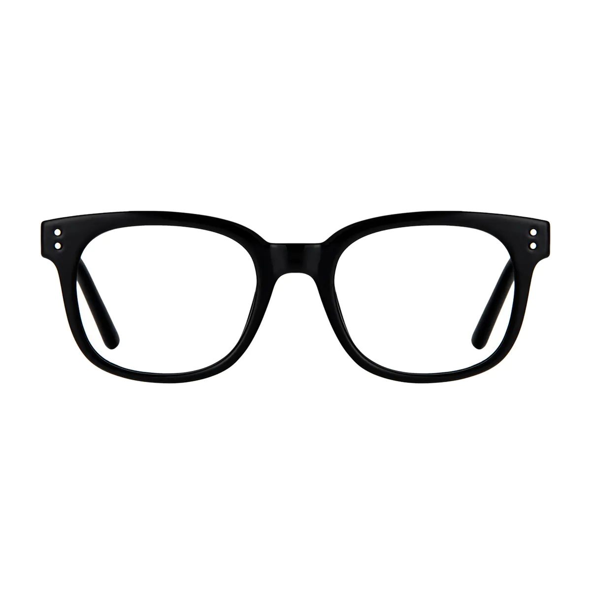 Square Black Eyeglasses
