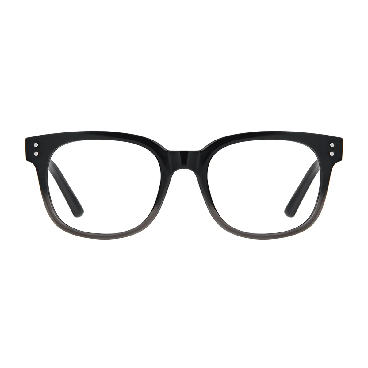 Square Gradient Black Eyeglasses