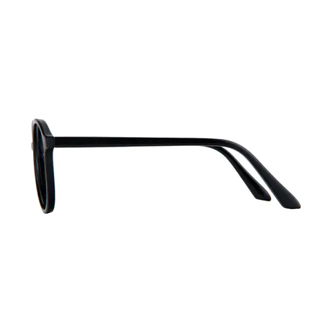 Round Black Eyeglasses
