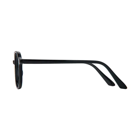 Round Black Reading Glasses