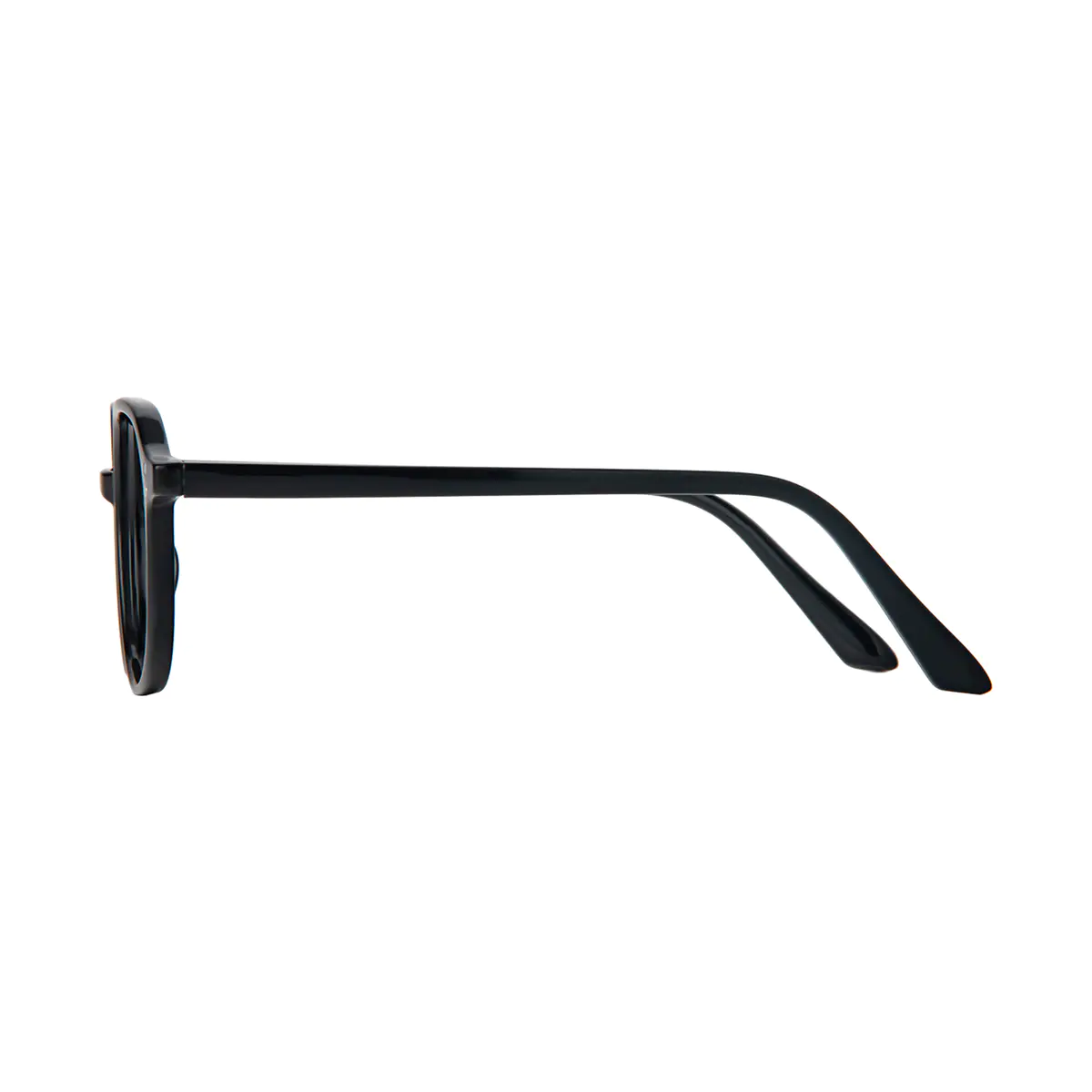 Round Black Reading Glasses