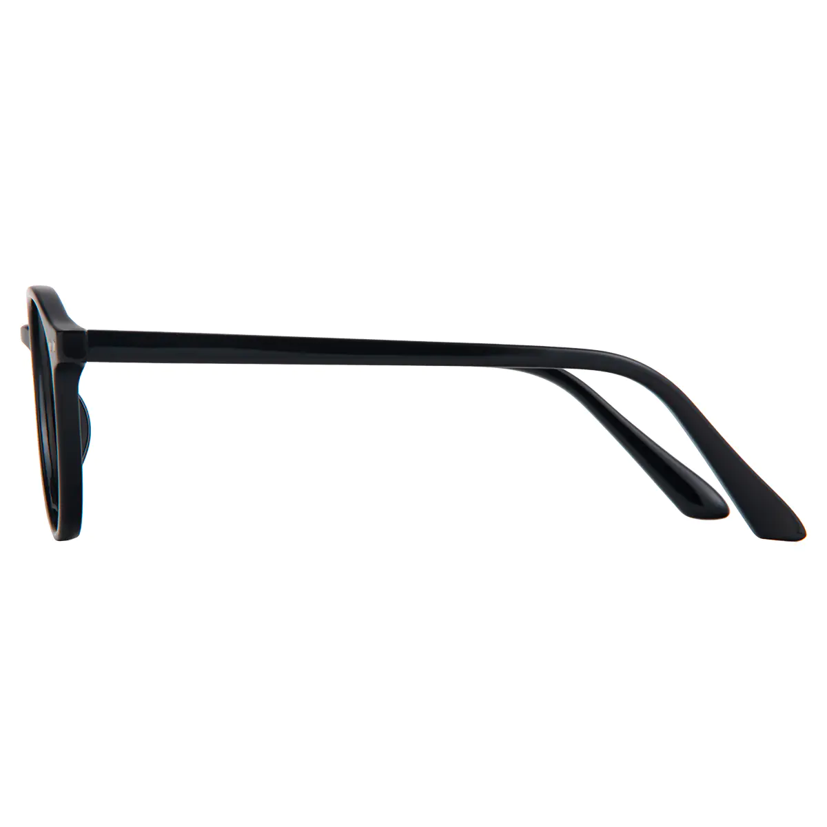 Round Black Eyeglasses