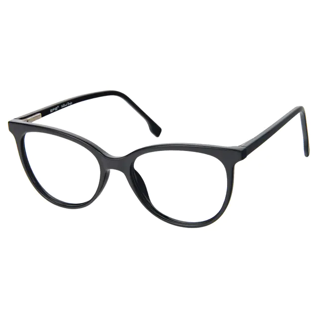 Cat-eye Black Eyeglasses