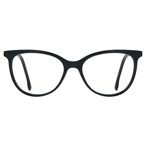Cat-eye Black Eyeglasses