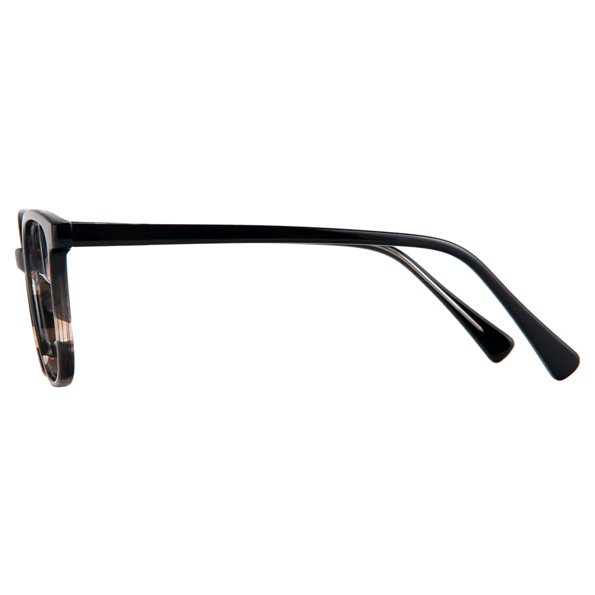 Oval Black/Tortoiseshell Reading Glasses
