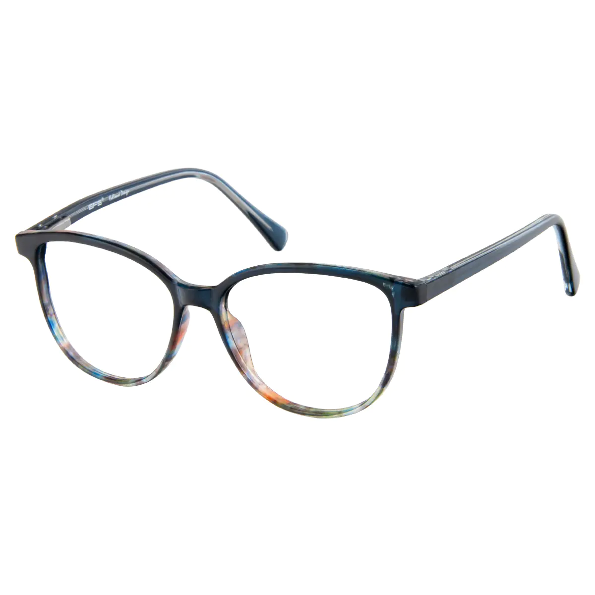 Oval Multicolor Eyeglasses