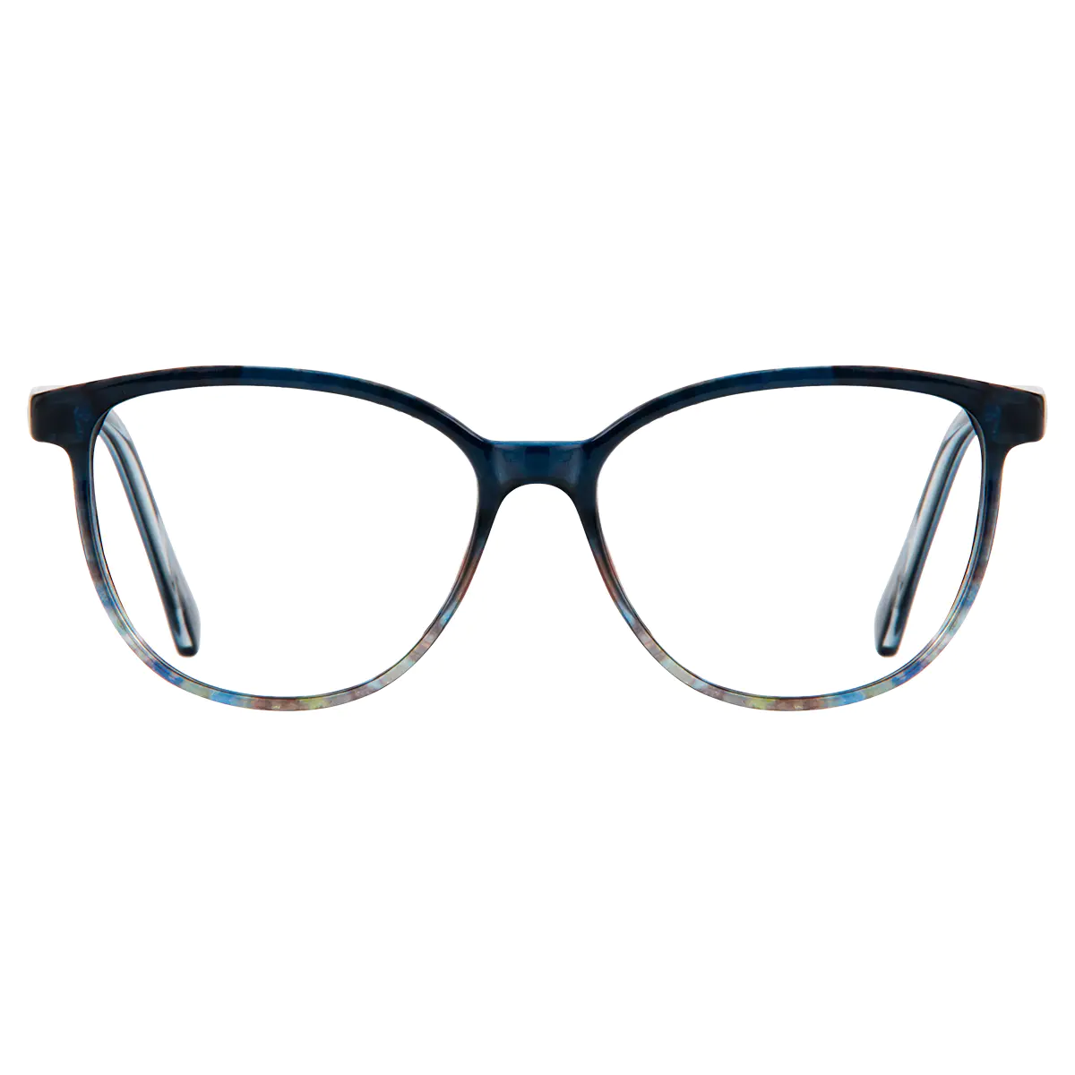 Oval Multicolor Eyeglasses