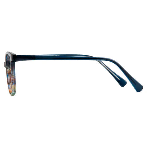 Oval Multicolor Eyeglasses