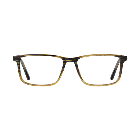 Rectangle Black/Brown Eyeglasses