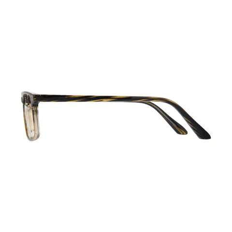 Rectangle Black/Brown Eyeglasses
