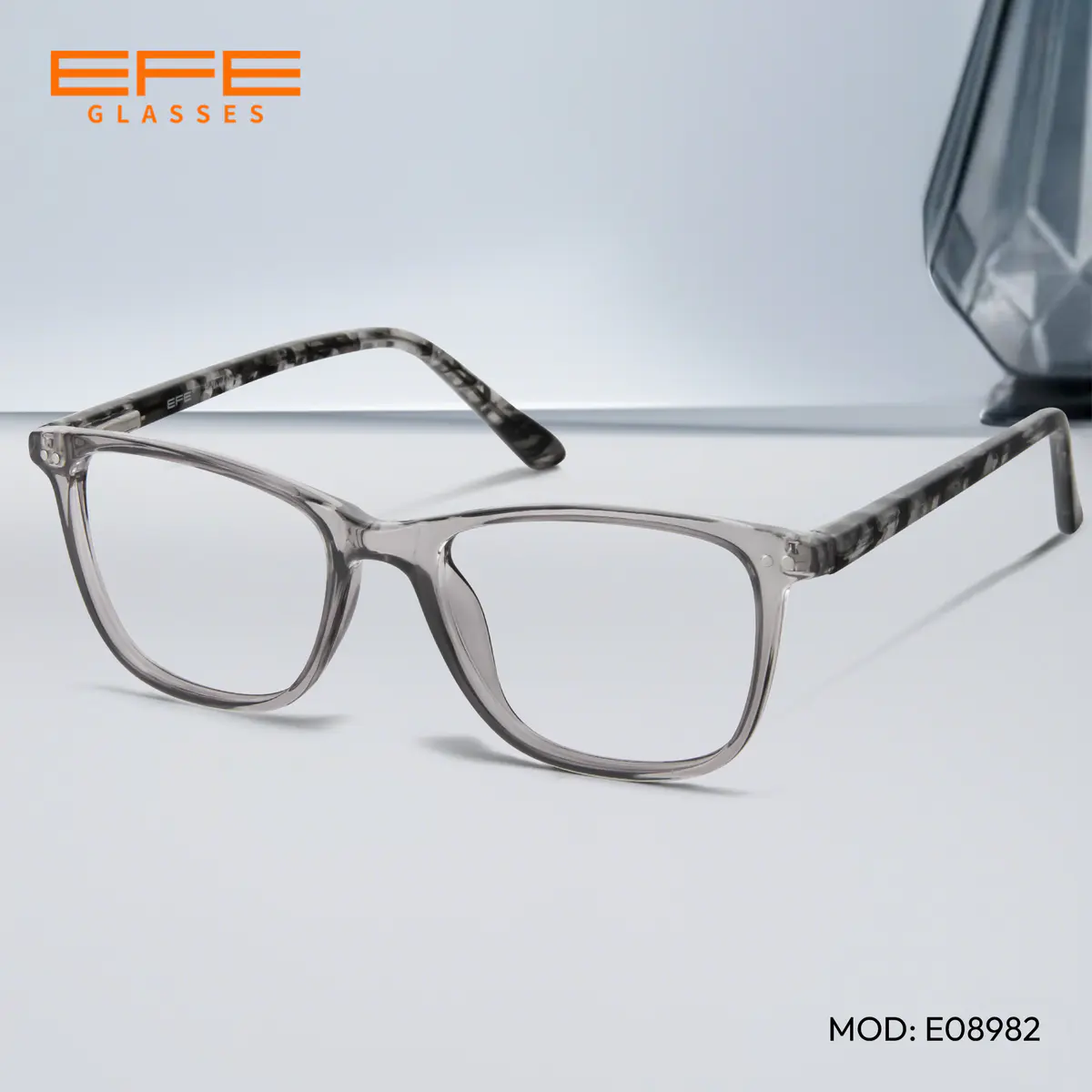 Rectangle Black Eyeglasses
