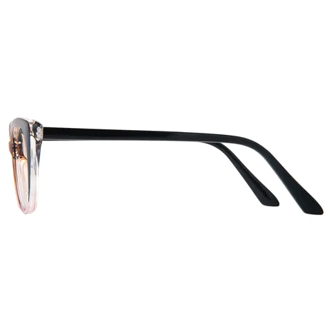 Cat-eye Black/Brown Eyeglasses