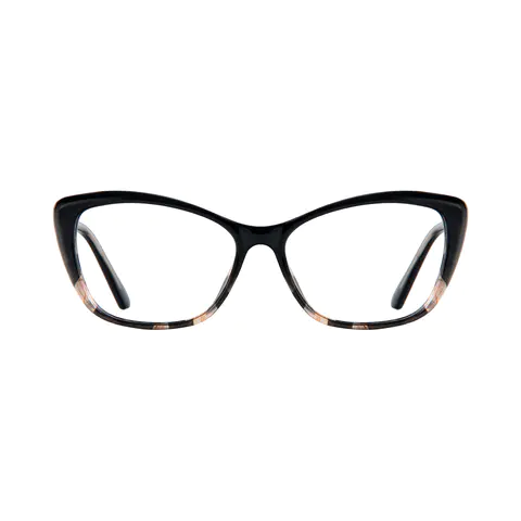 Rectangle Tortoiseshell/Black Reading Glasses