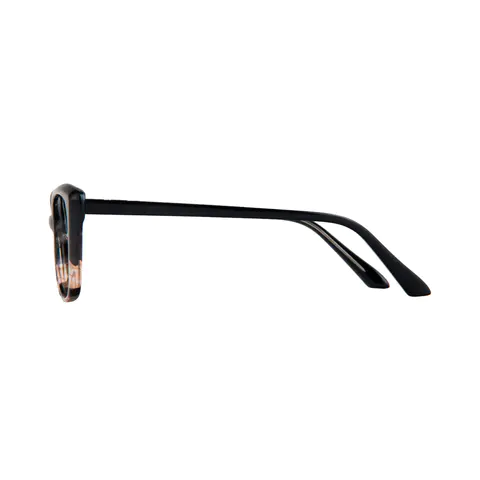 Rectangle Tortoiseshell/Black Reading Glasses