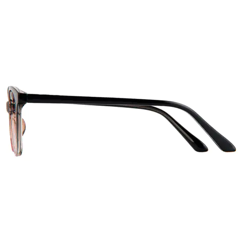 Cat-eye Black/Brown Eyeglasses