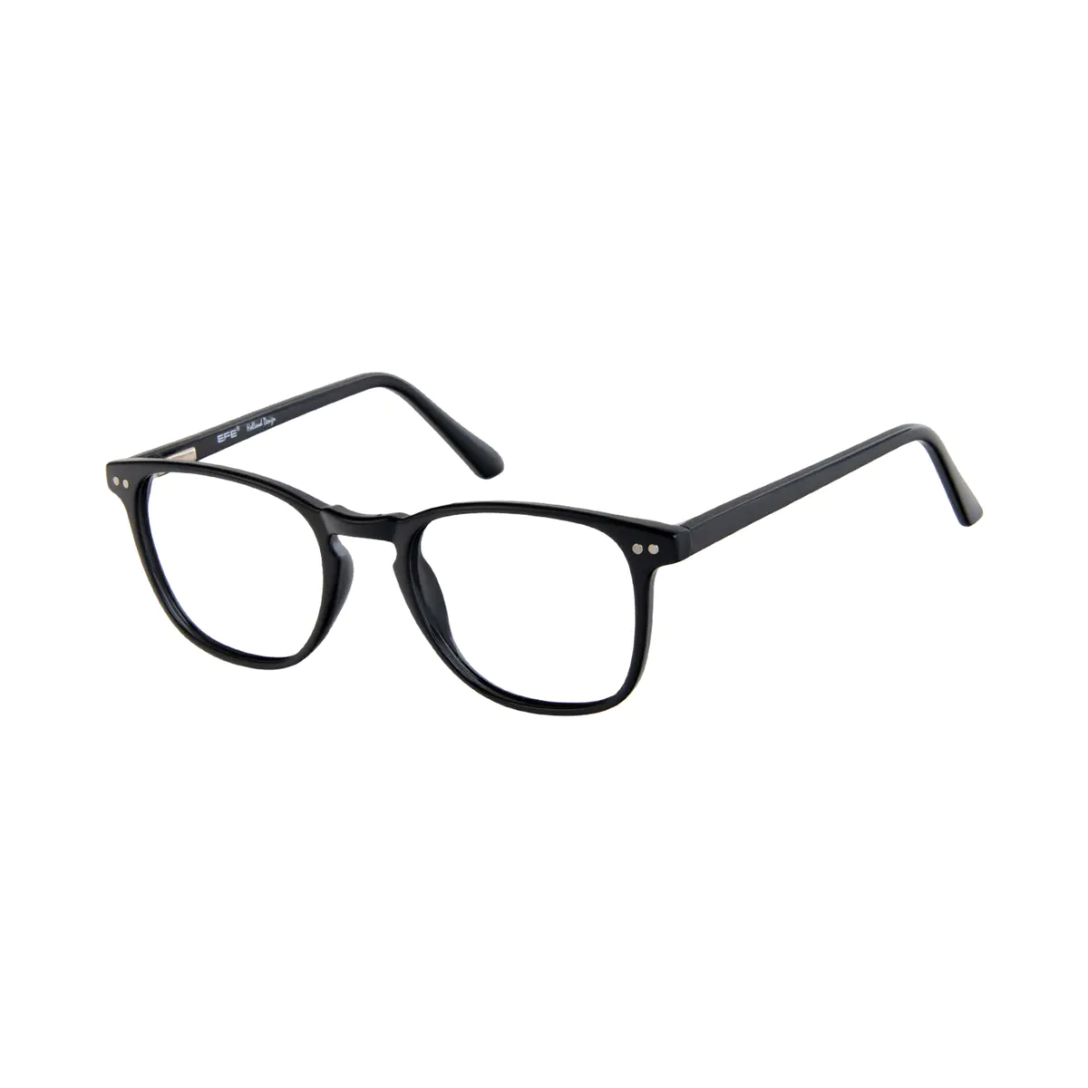 Rectangle Black Eyeglasses