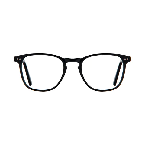 Rectangle Black Eyeglasses