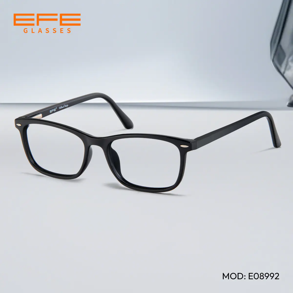 Rectangle Black Eyeglasses