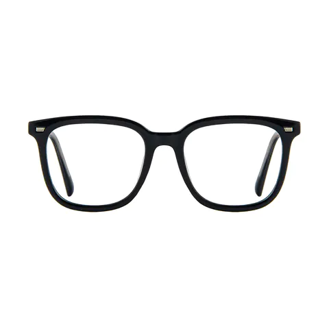 Square Black/Clear Reading Glasses