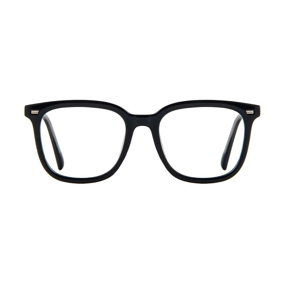 Square Black/Clear Reading Glasses
